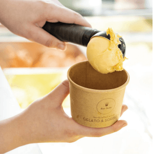 Handcrafted gelato
